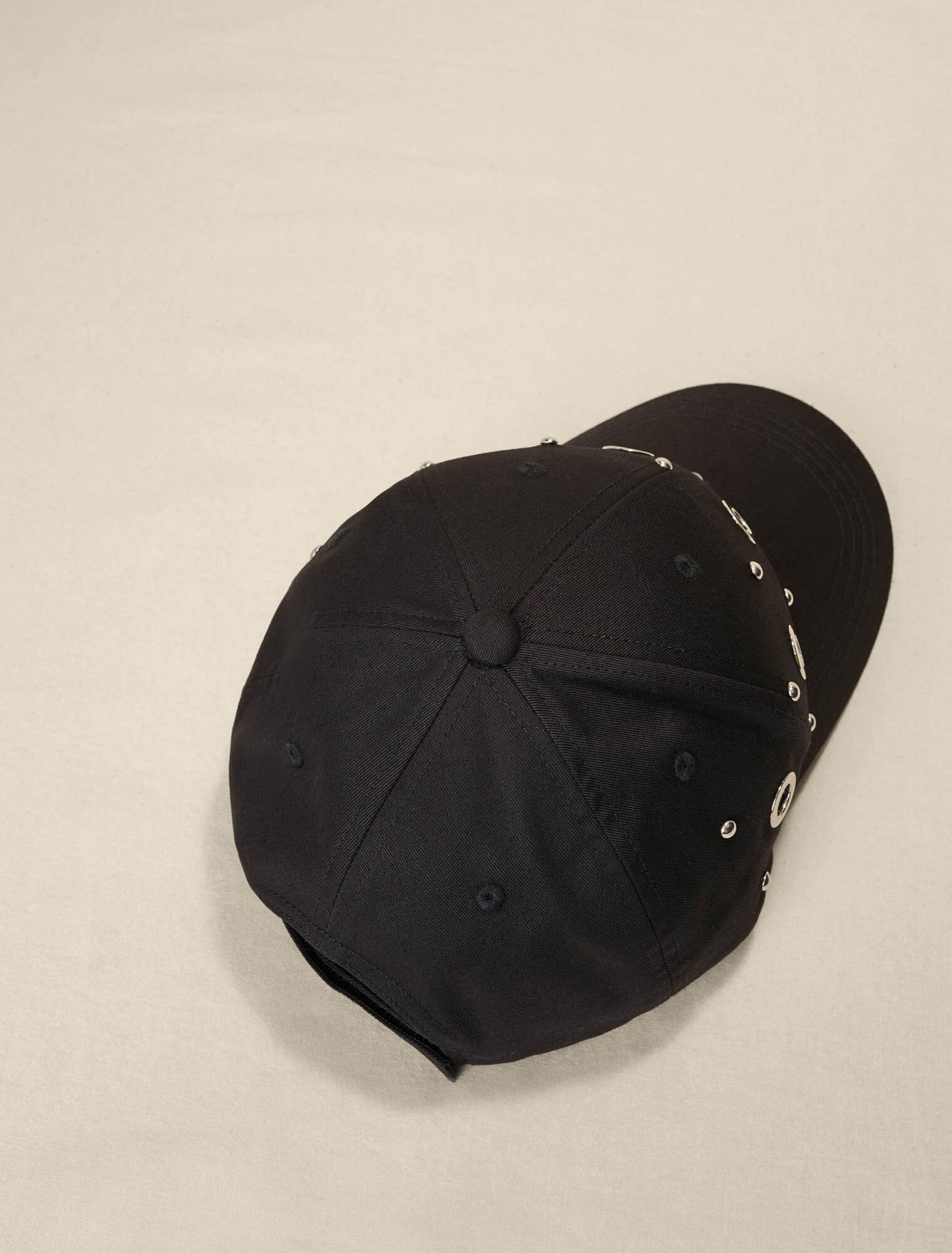 Studded baseball cap