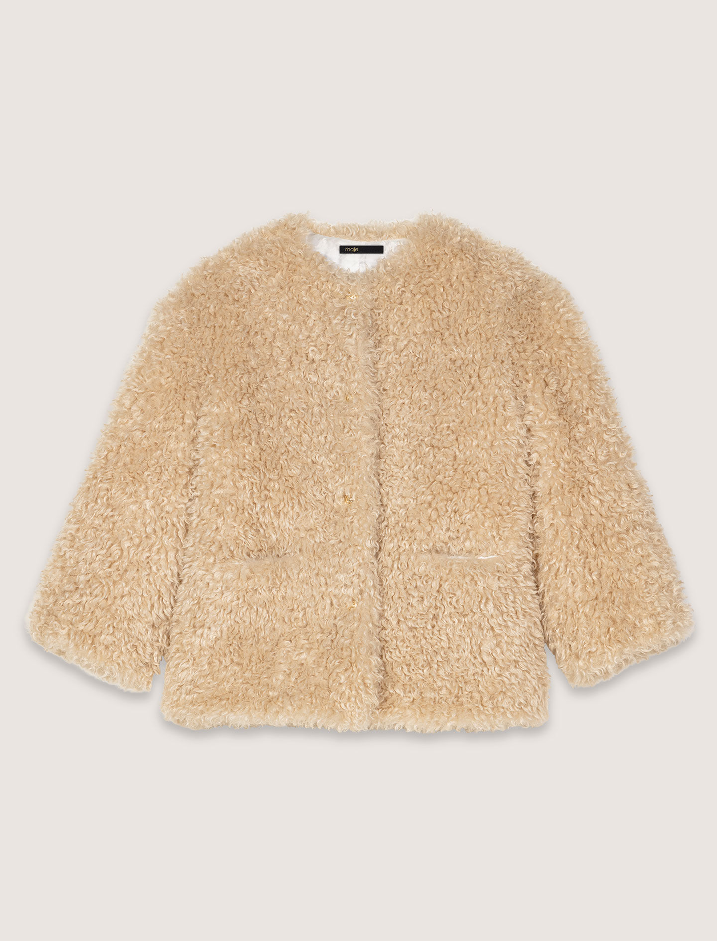 Luxe Two Tone Faux Fur Coat | boohoo USA