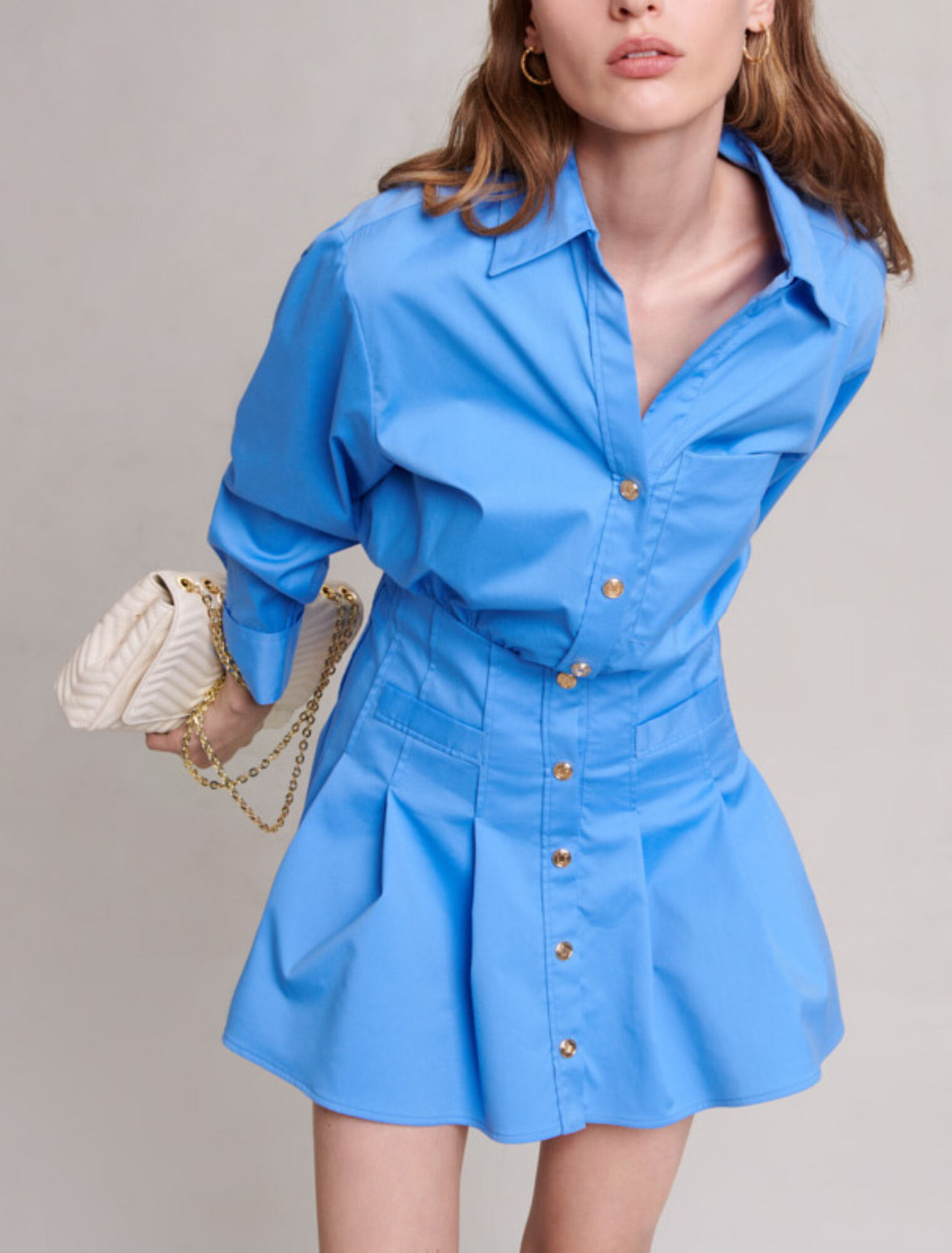 Short shirt dress