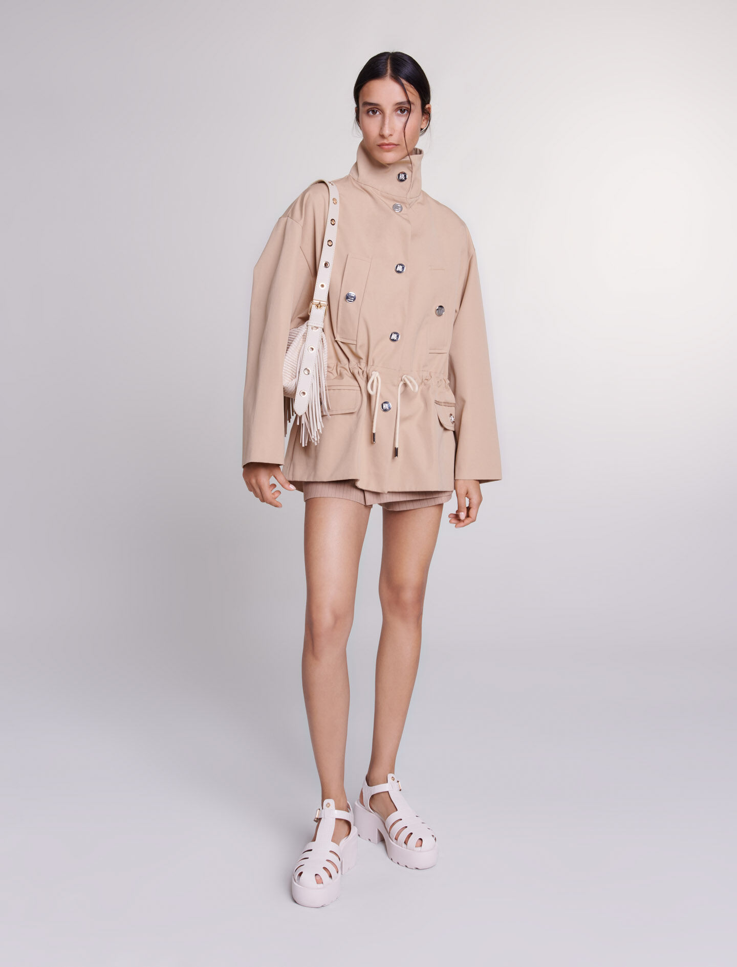 Water-repellent parka Water-repellent parka