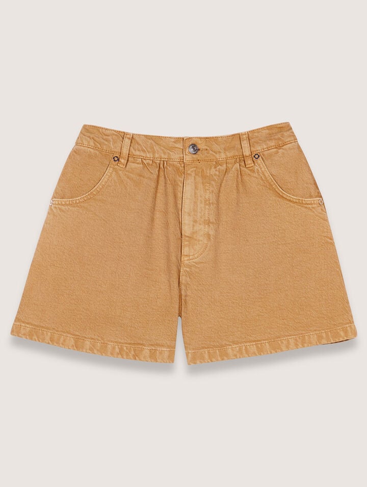 Denim shorts