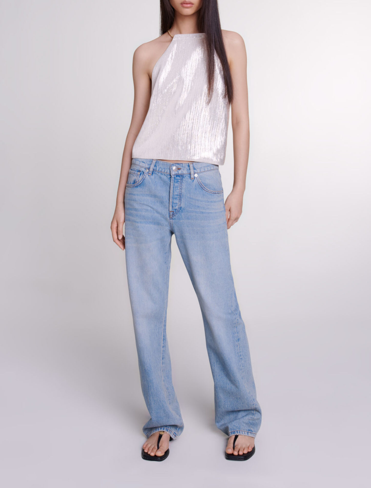 Wide-leg jeans