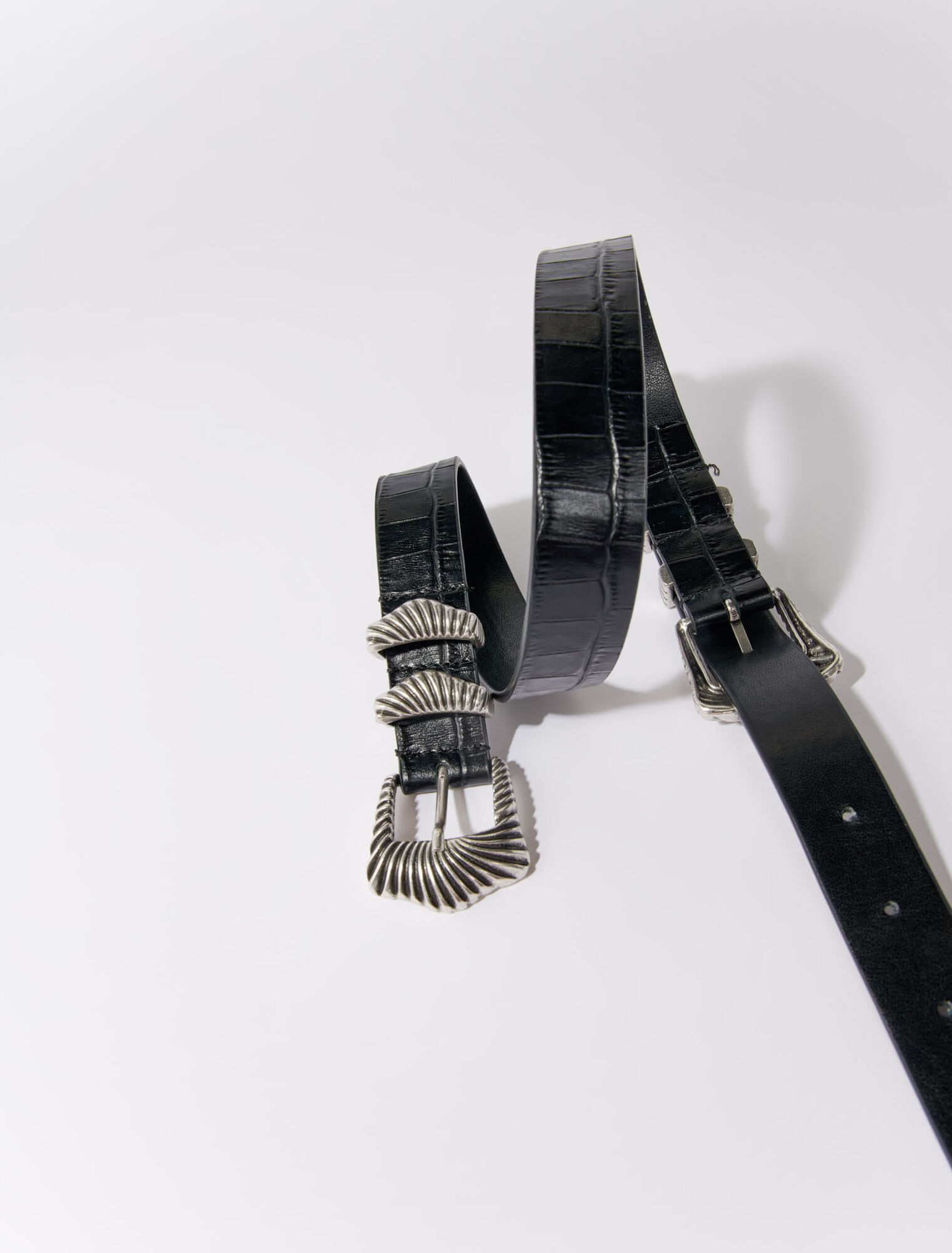 Double buckle belt