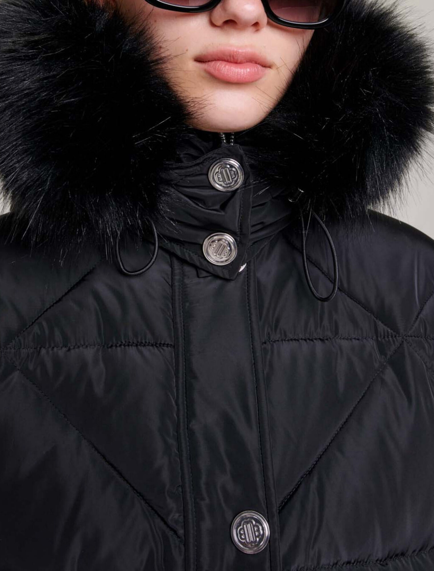 Long padded jacket