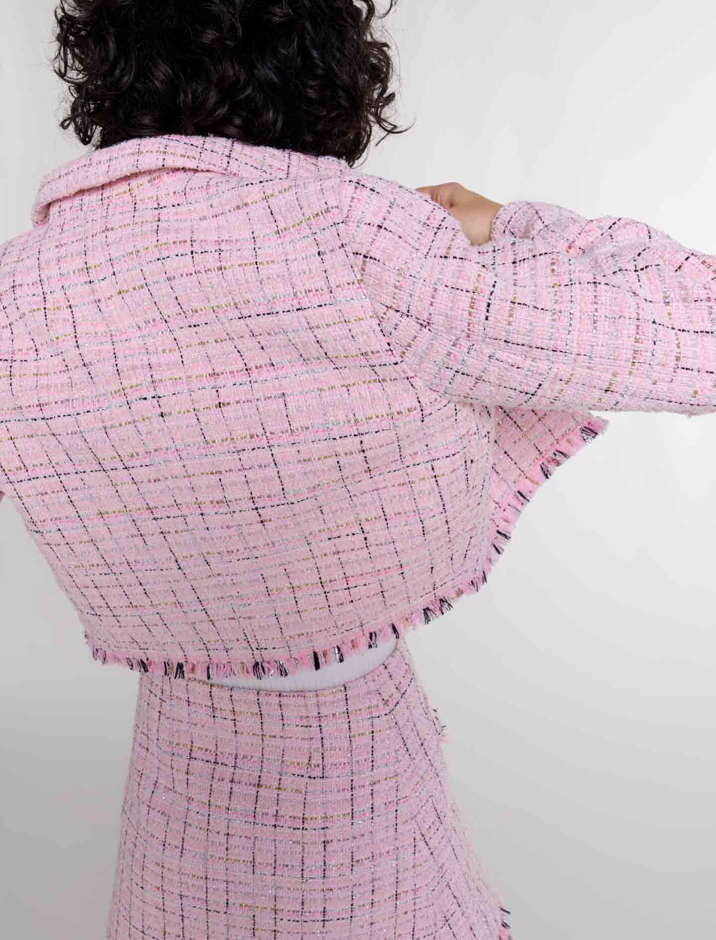 Tweed jacket Pink For Women | Maje Tweed jacket Pink For Women | Maje