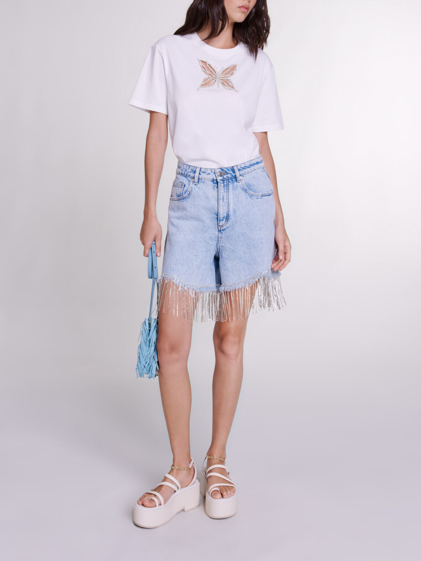 Floral Maje Short. I'd say they're a women's size