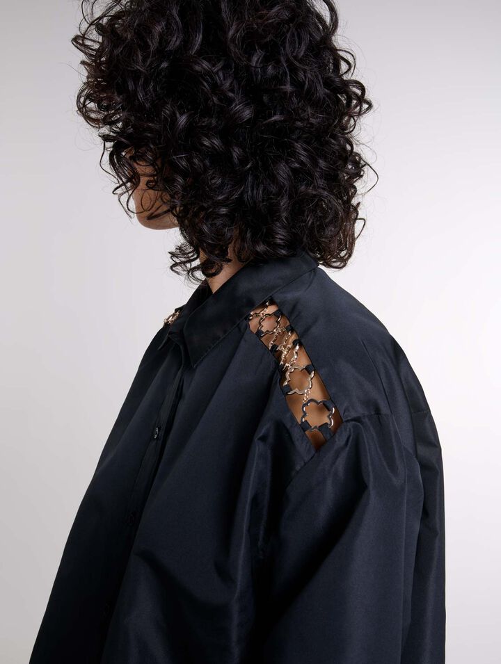 Openwork shirt