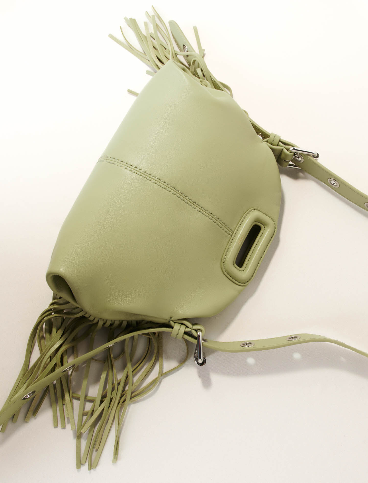 Miss M Mini bag in rhinestone denim
