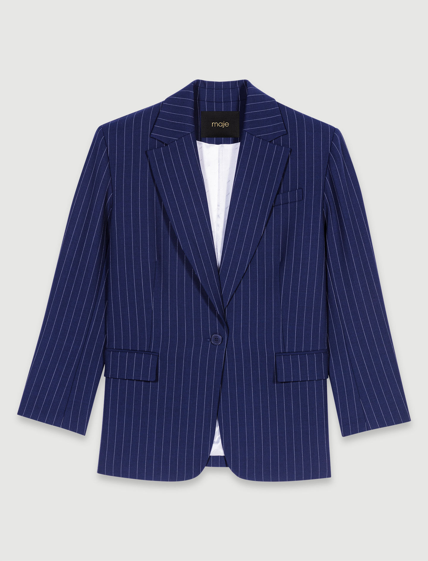 スーツ MSGM Women Suit Jackets 3741MDG1524750688 Dark Blue Blazer - MSGM Official