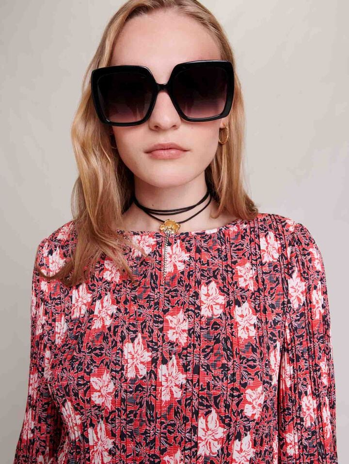 Short floral dress