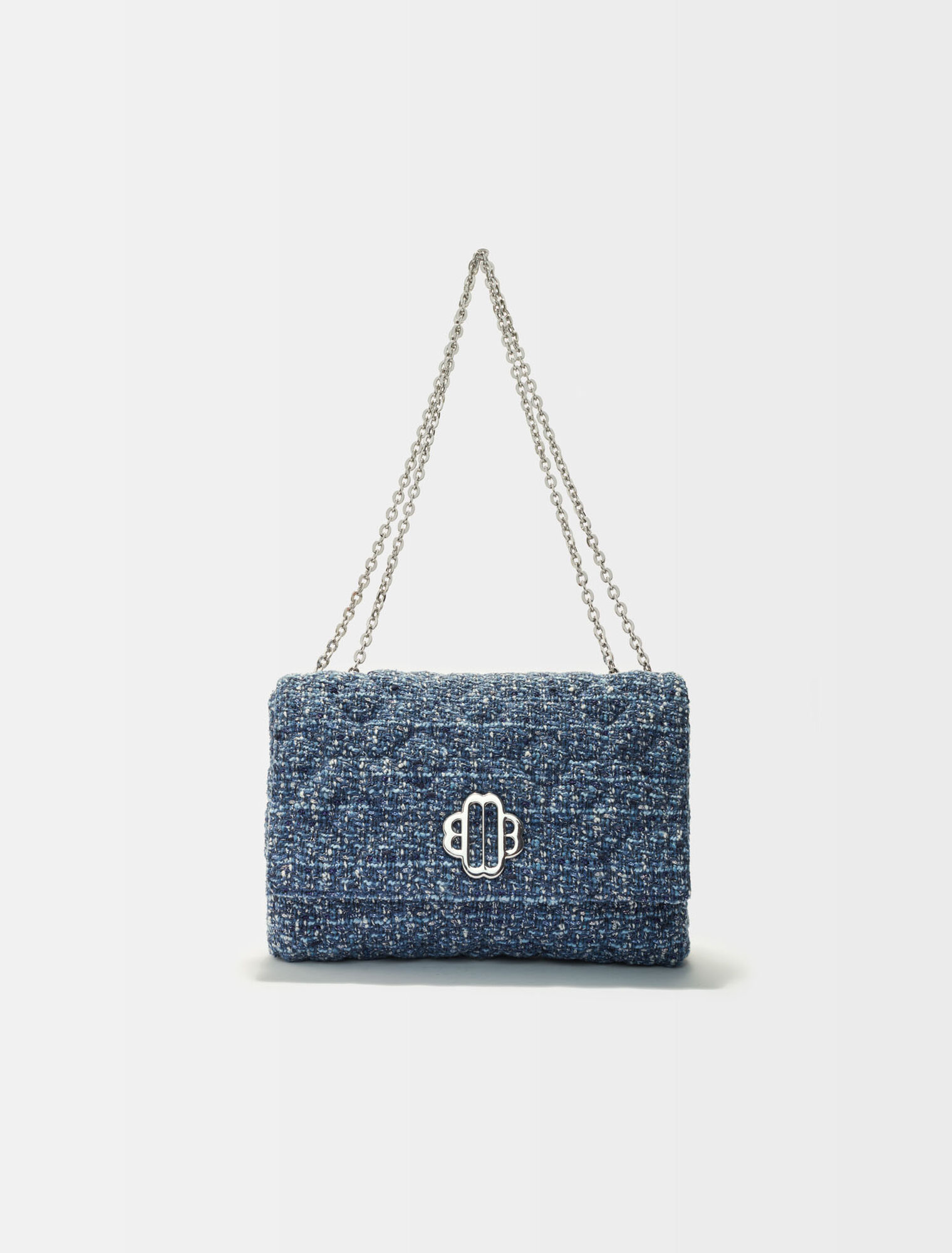 Maje Clover bag in marl tweed