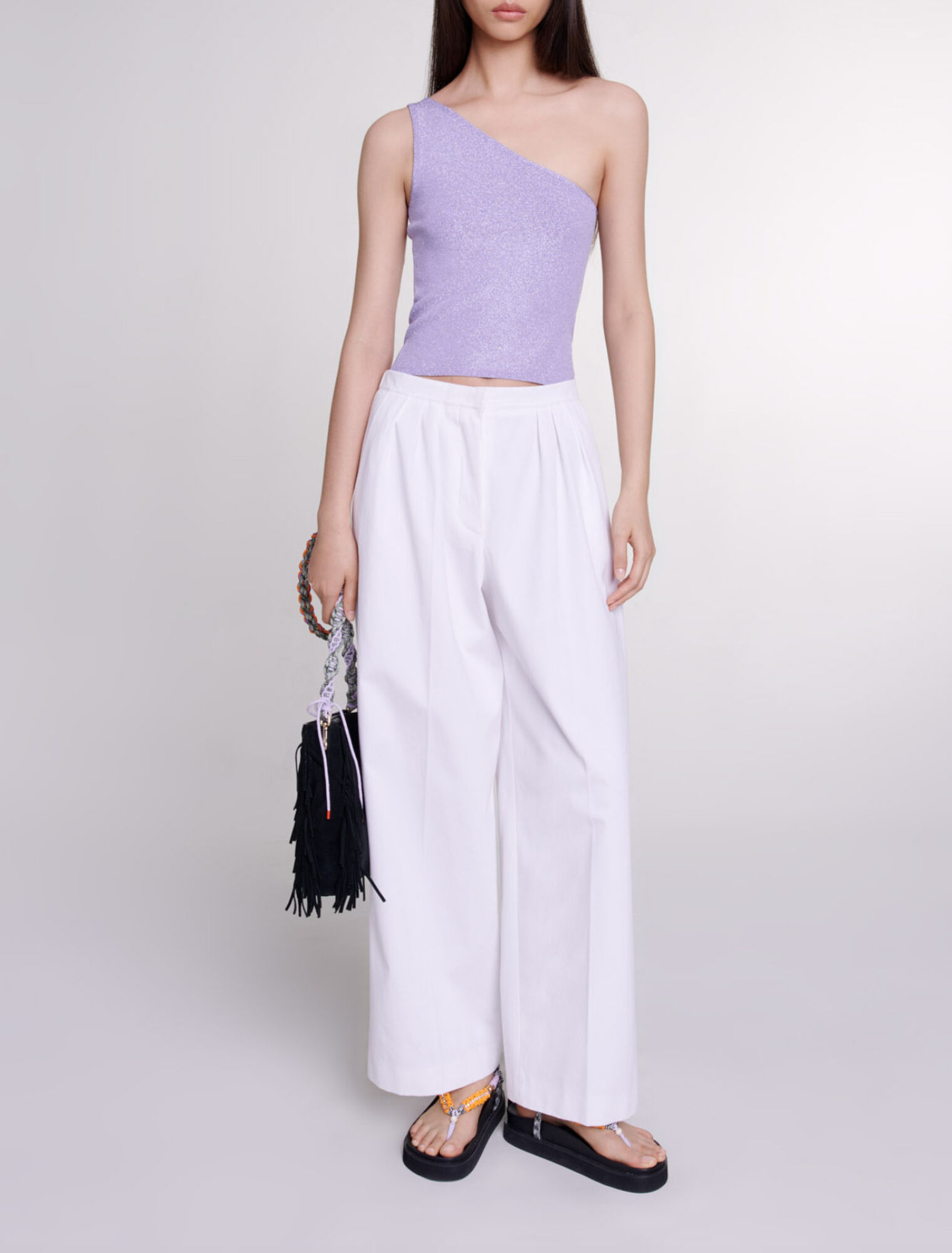 Wide-leg trousers