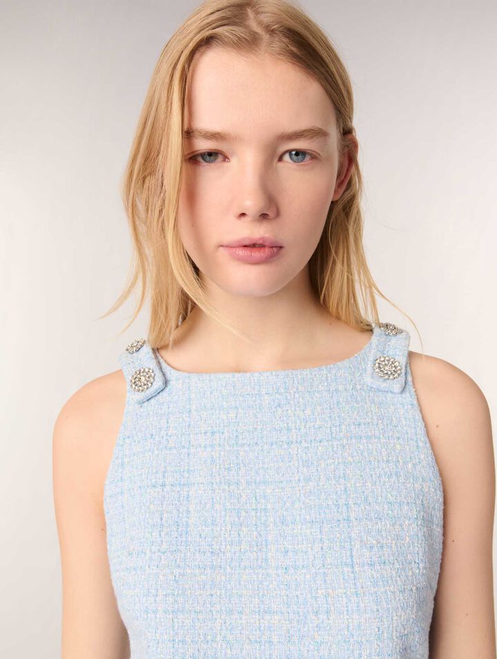 Mini tweed dress