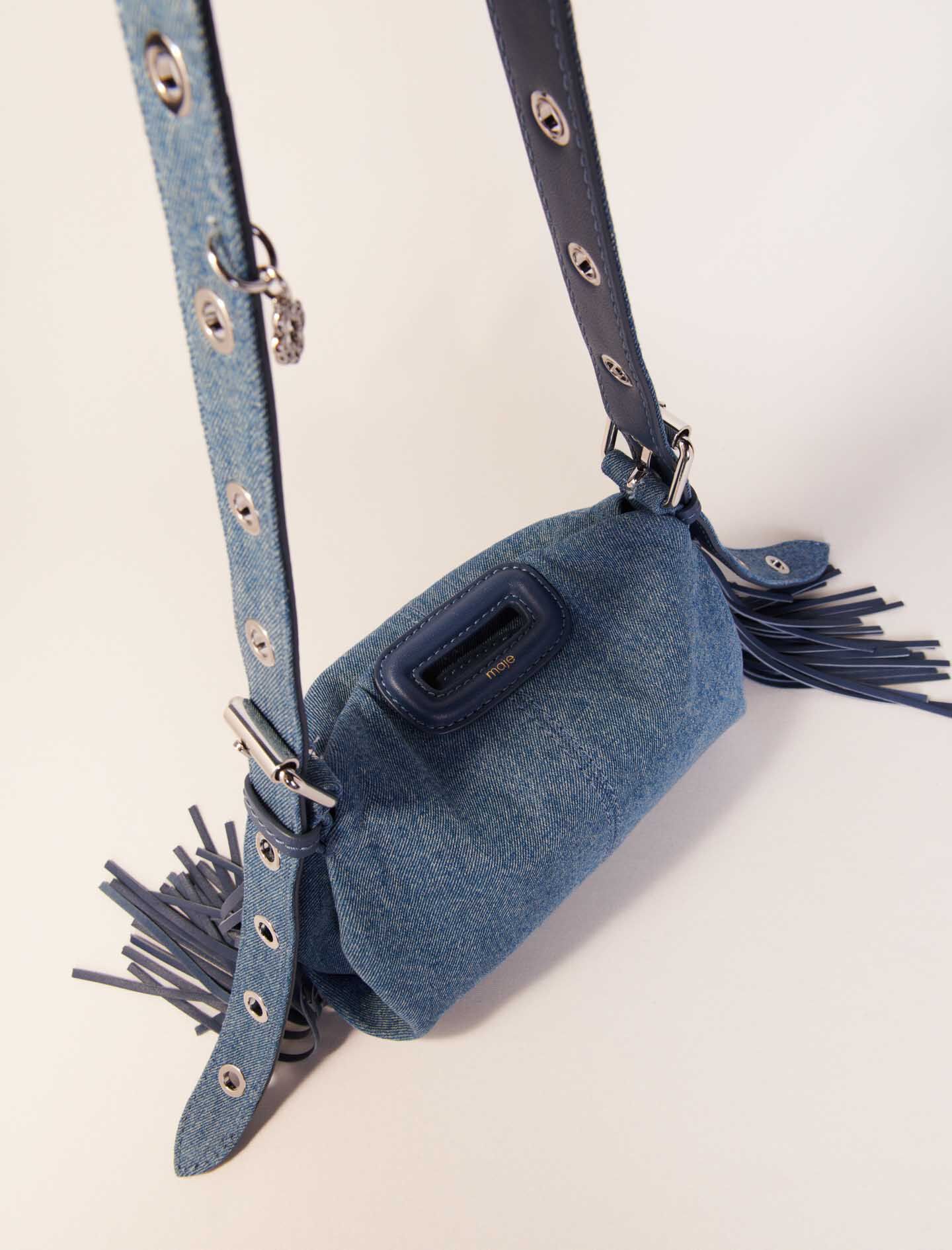 MAJE ■ デニム ミニ MISS M バッグ Miss M Mini denim bag