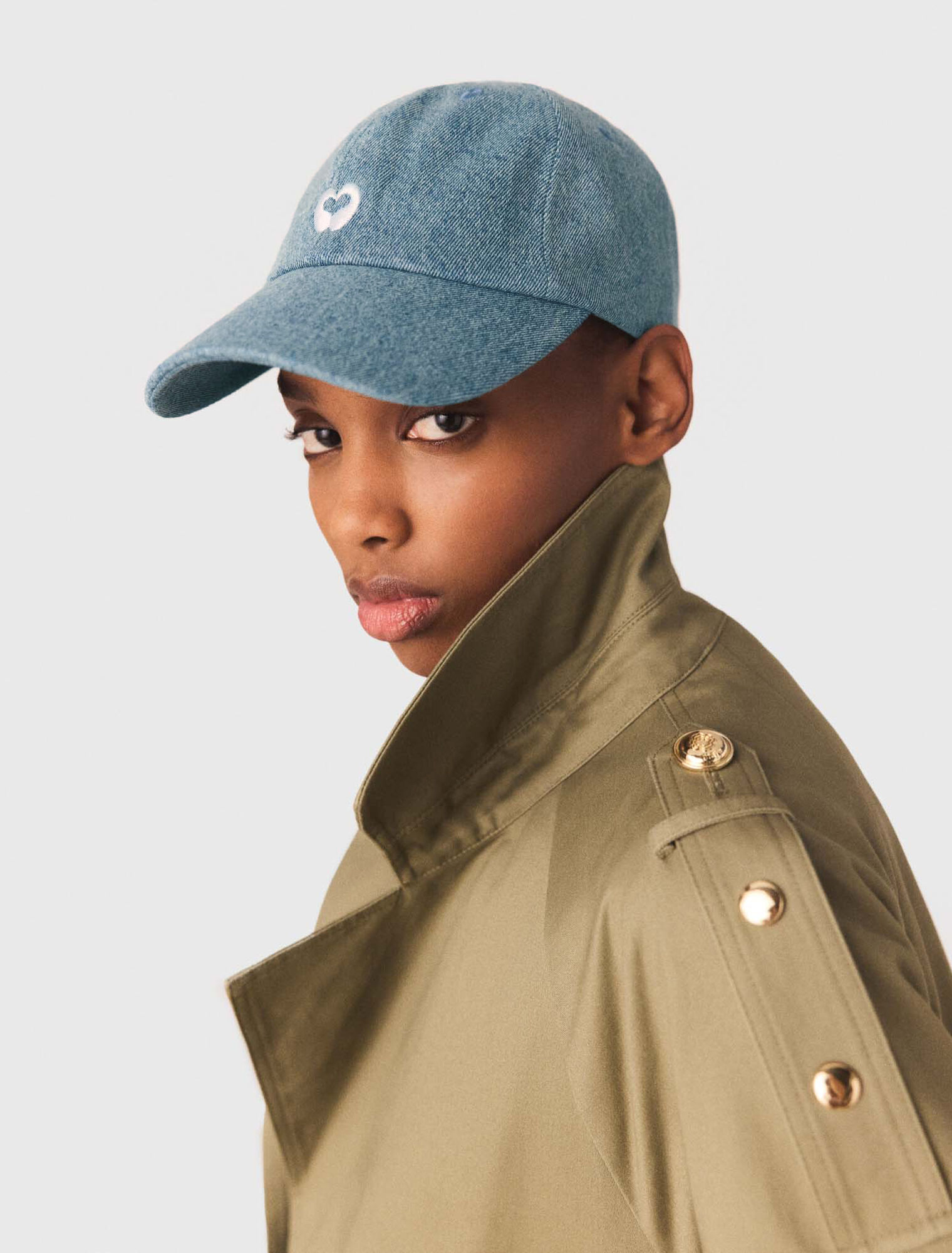 Denim cap
