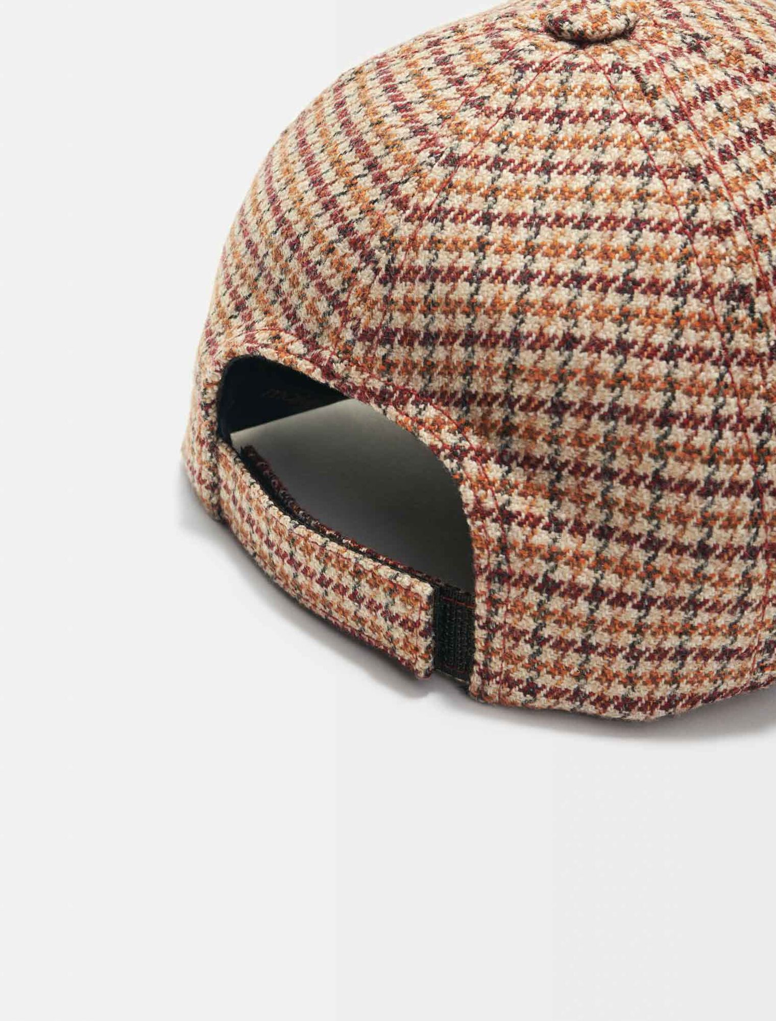 Houndstooth cap