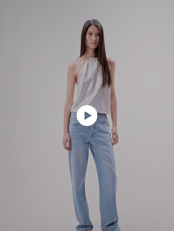 Wide-leg jeans