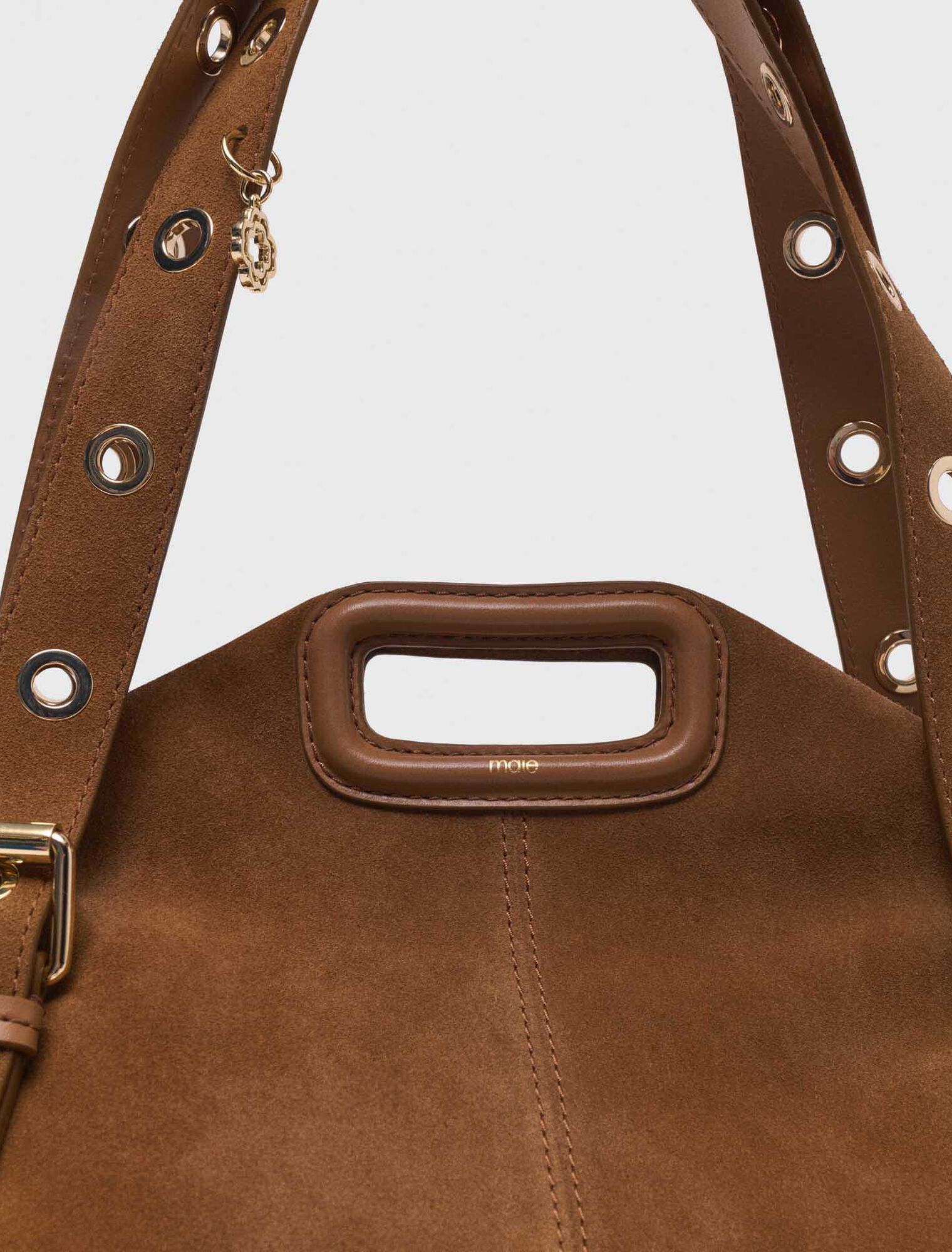 Suede Miss M XL bag