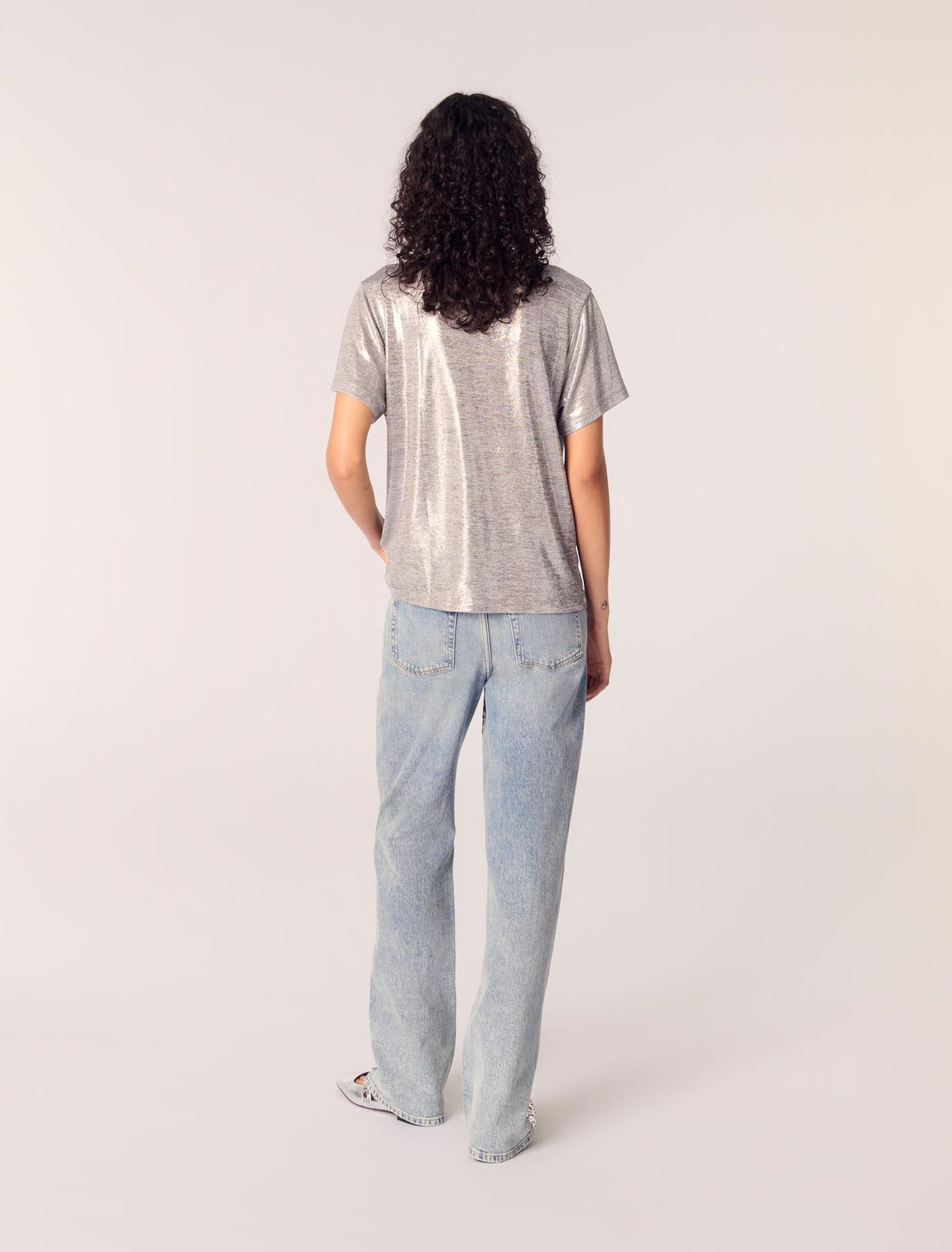 Metallic T-shirt