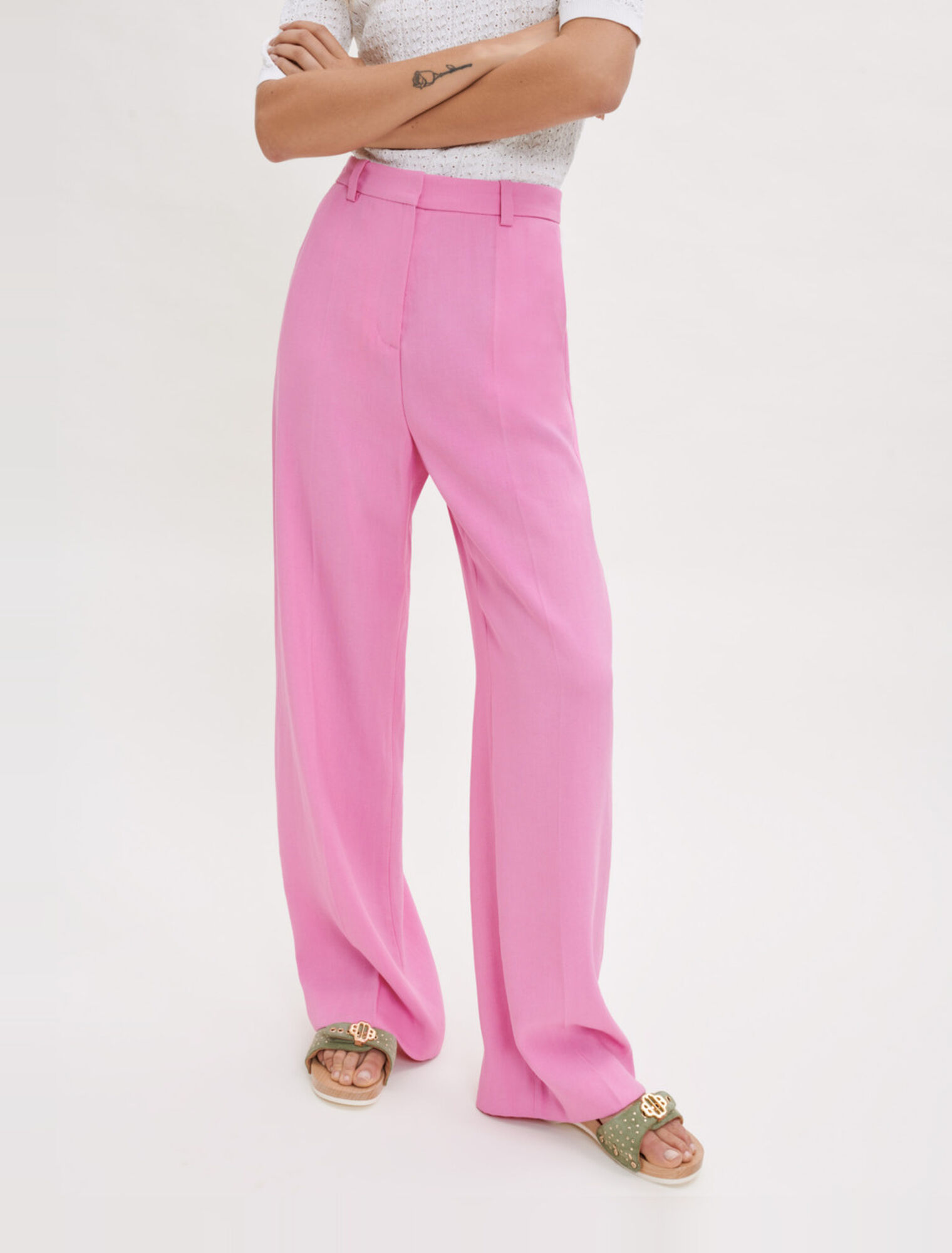 Floaty suit trousers