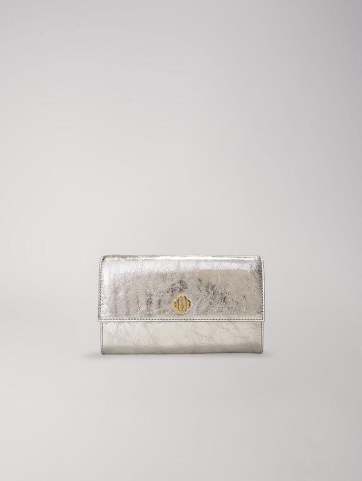 Metallic wallet bag