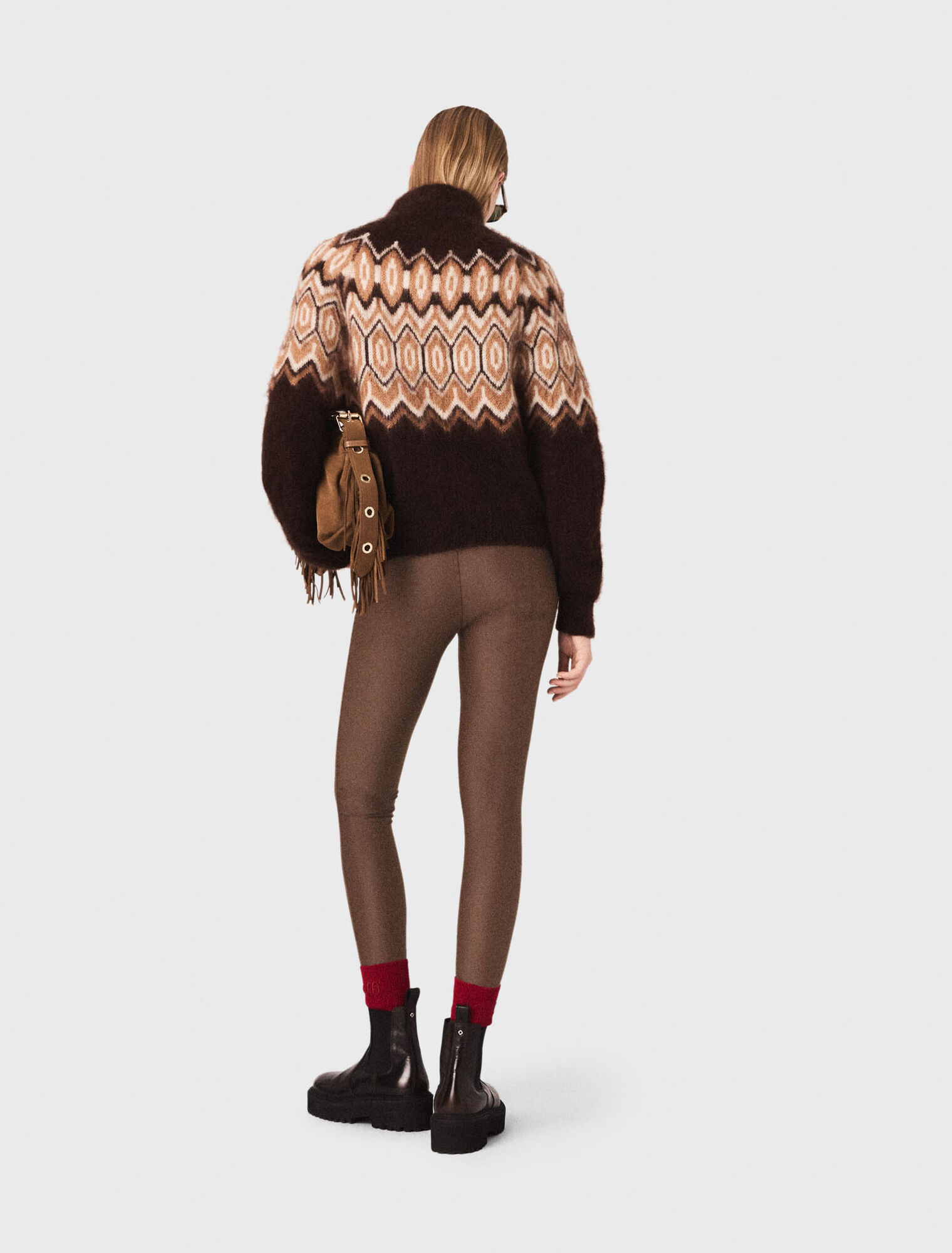 Fair Isle high-neck jumper Fair Isle high-neck jumper