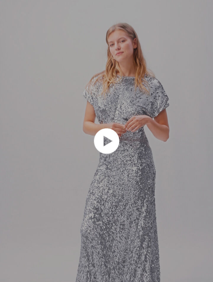 Sequin maxi dress