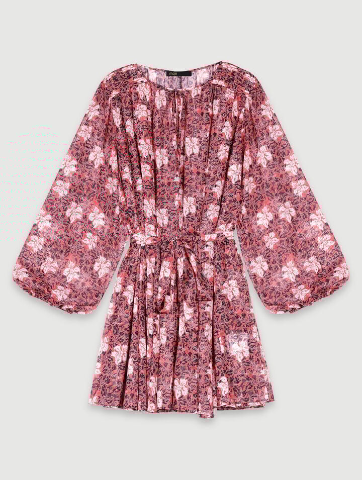 Short floral dress