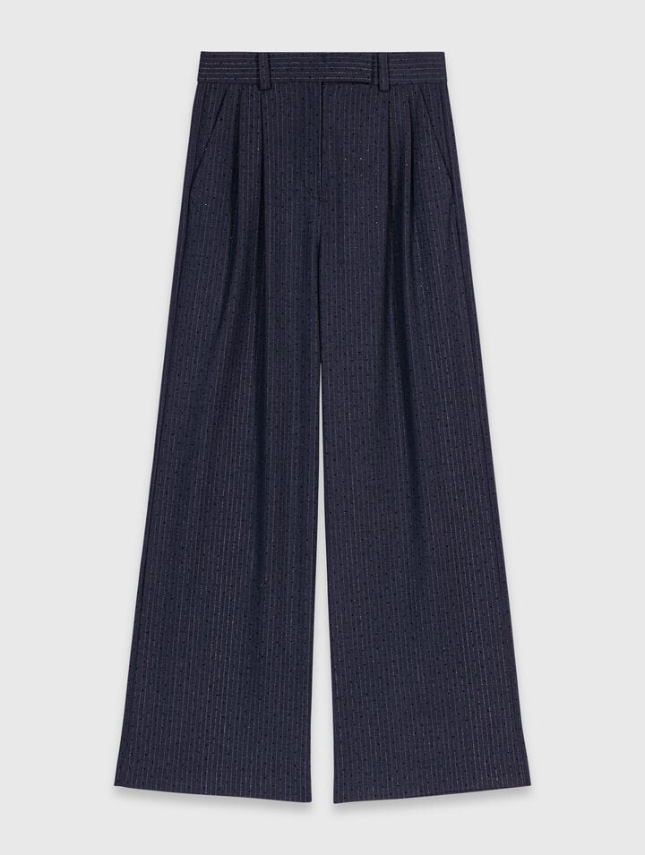 Rhinestone suit trousers