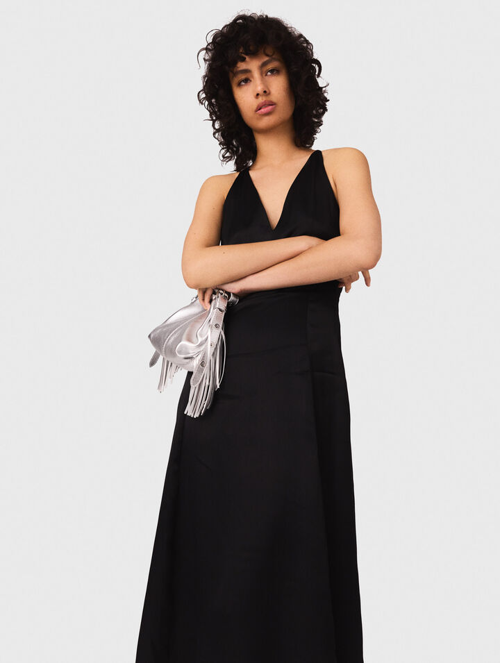 Floaty maxi dress with braided back