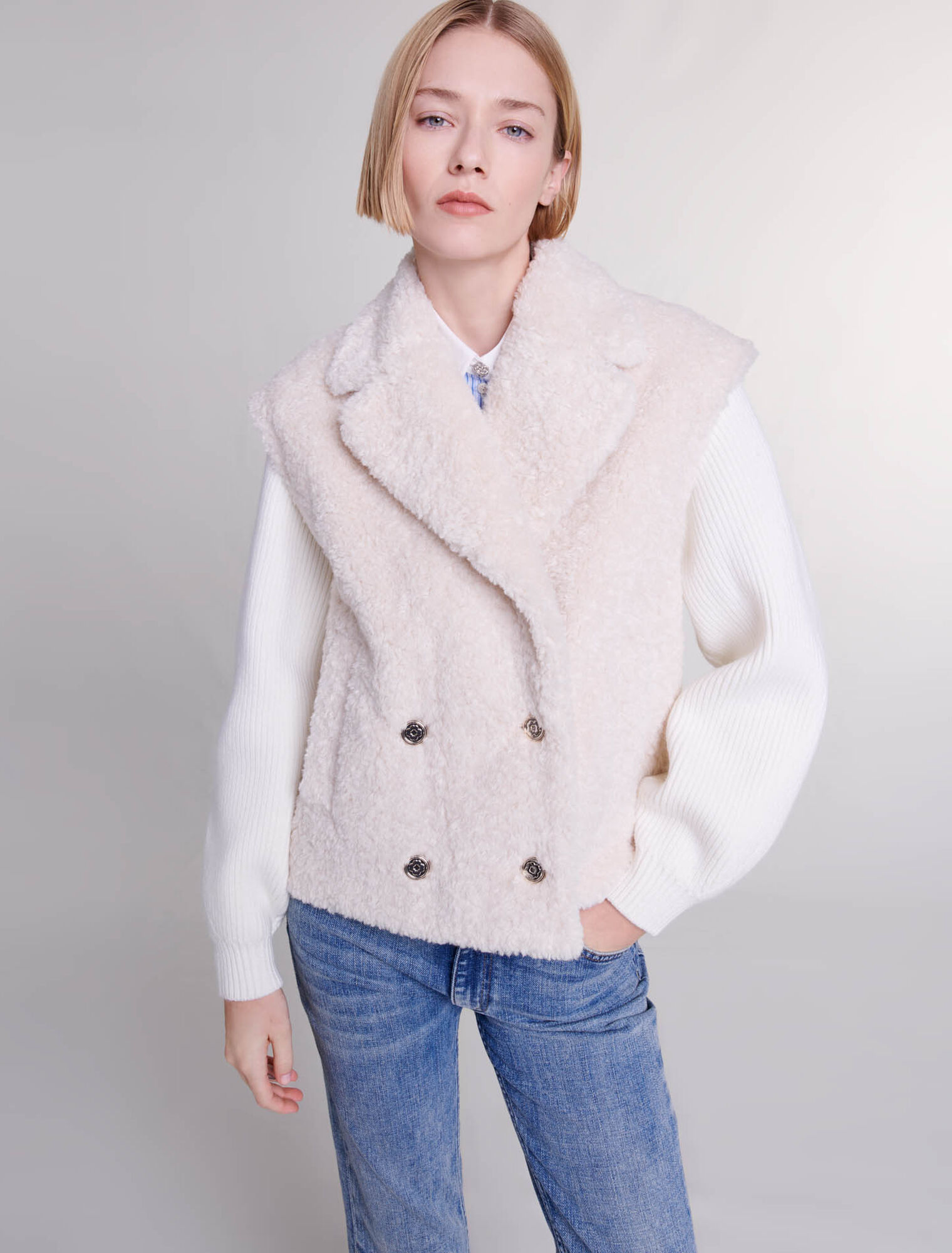 Two-material jacket