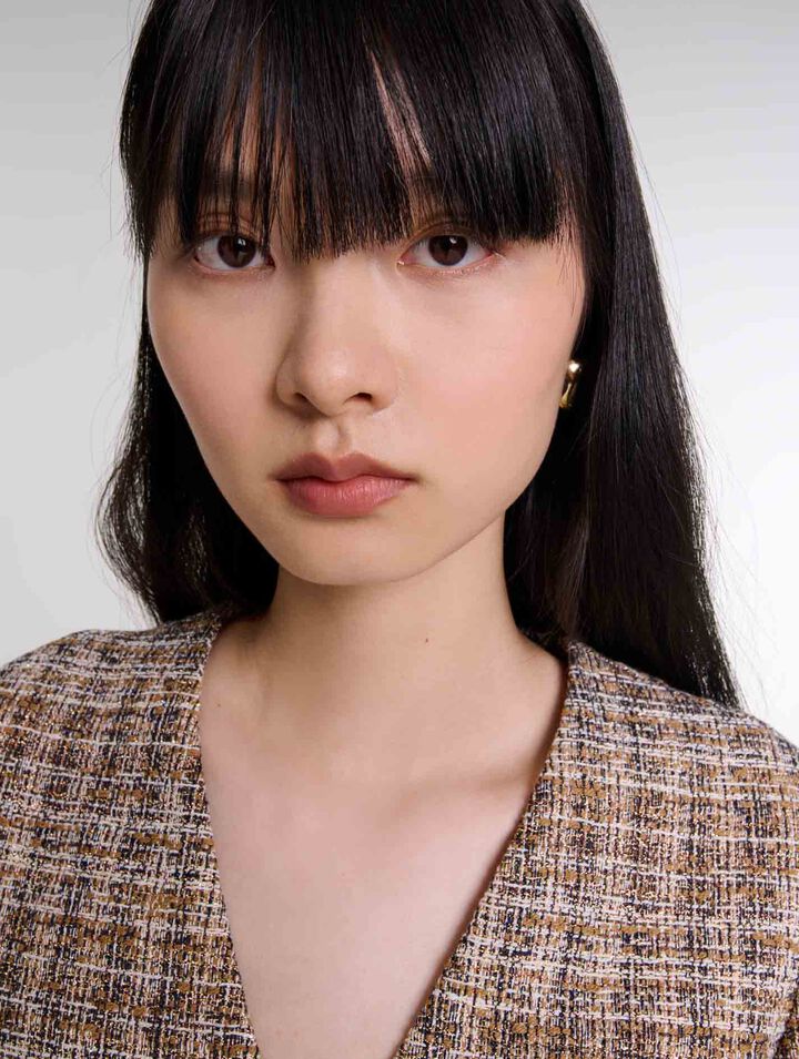Short tweed dress