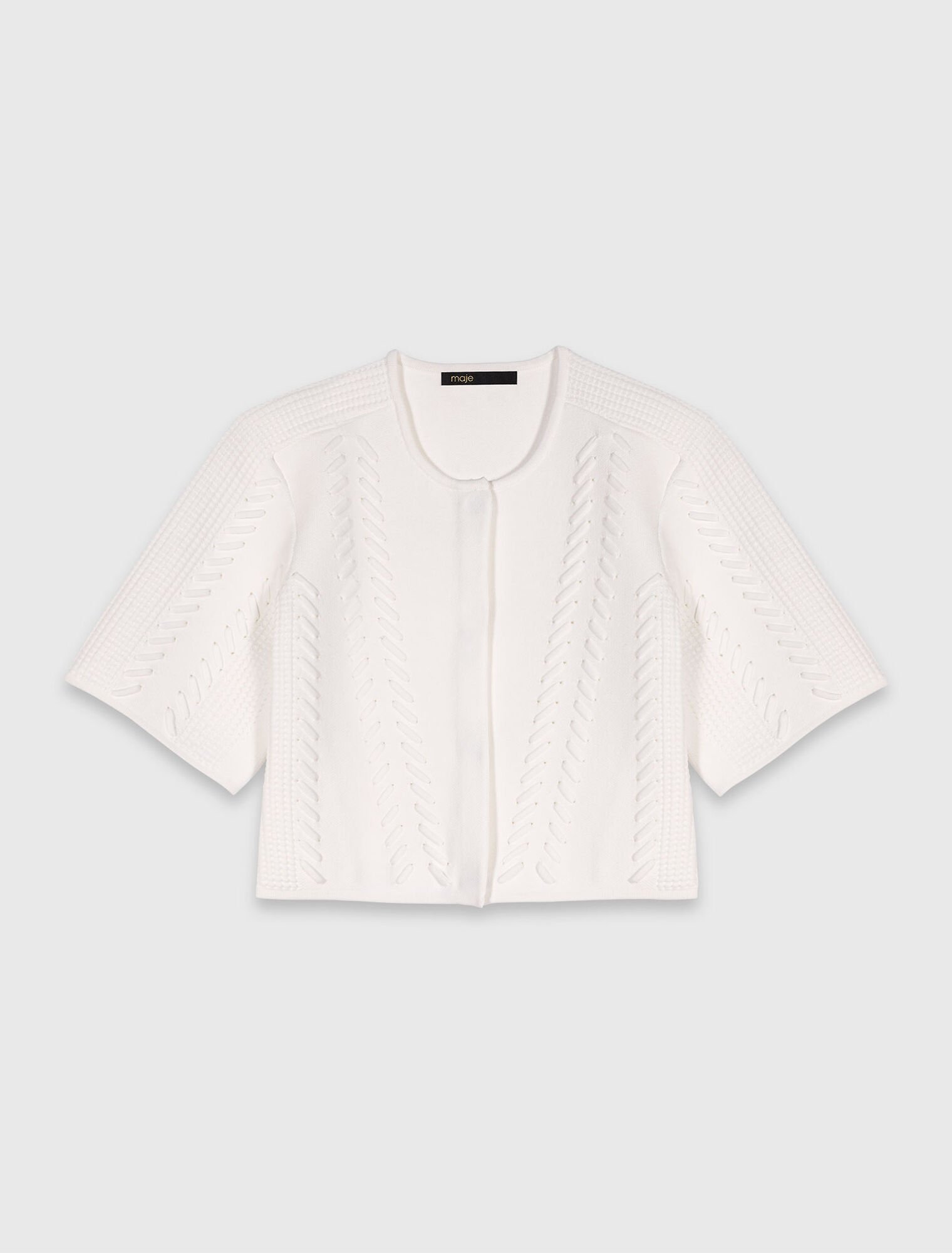 Cropped cardigan