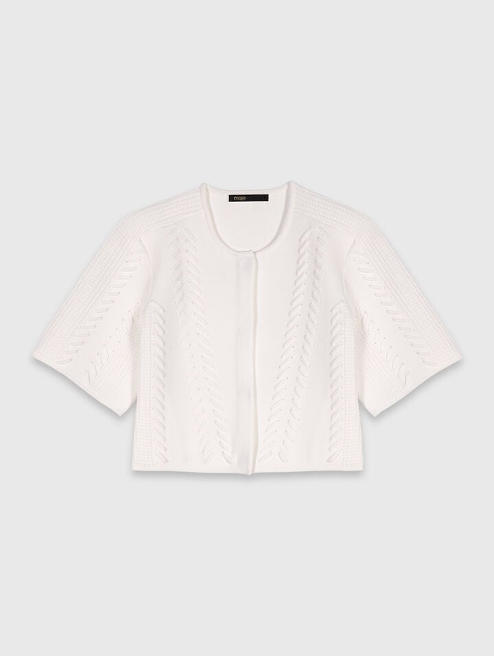 Cropped cardigan