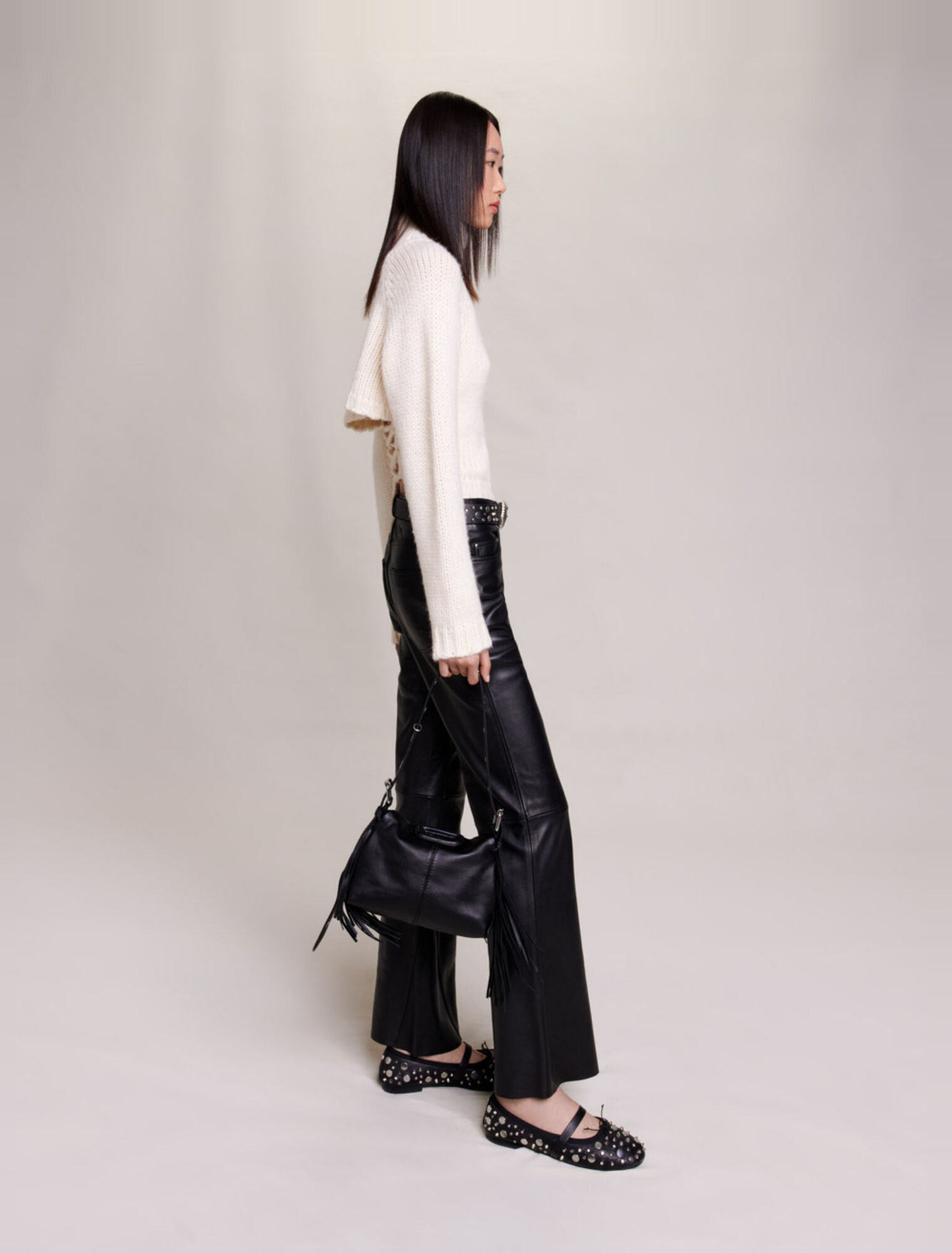 Leather trousers