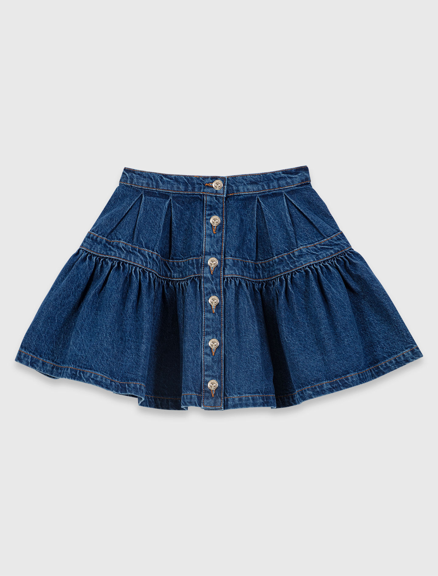 Short denim skirt Blue For Women | Maje