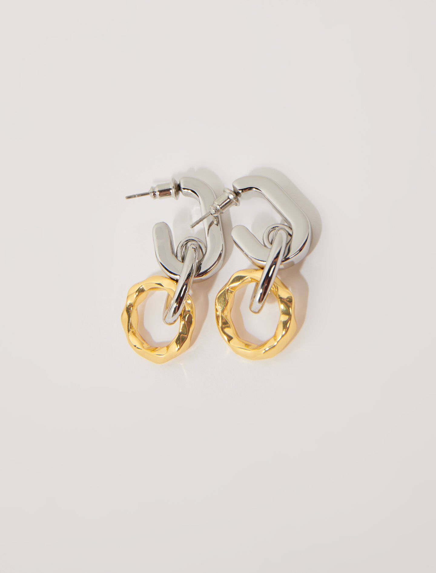 Chain earring Black / Gray For Women | Maje