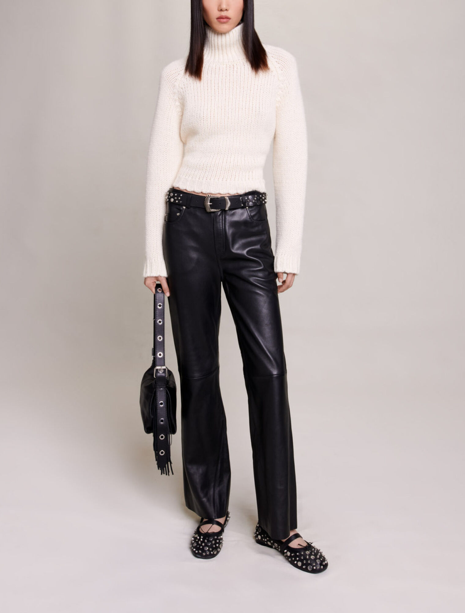 Leather trousers