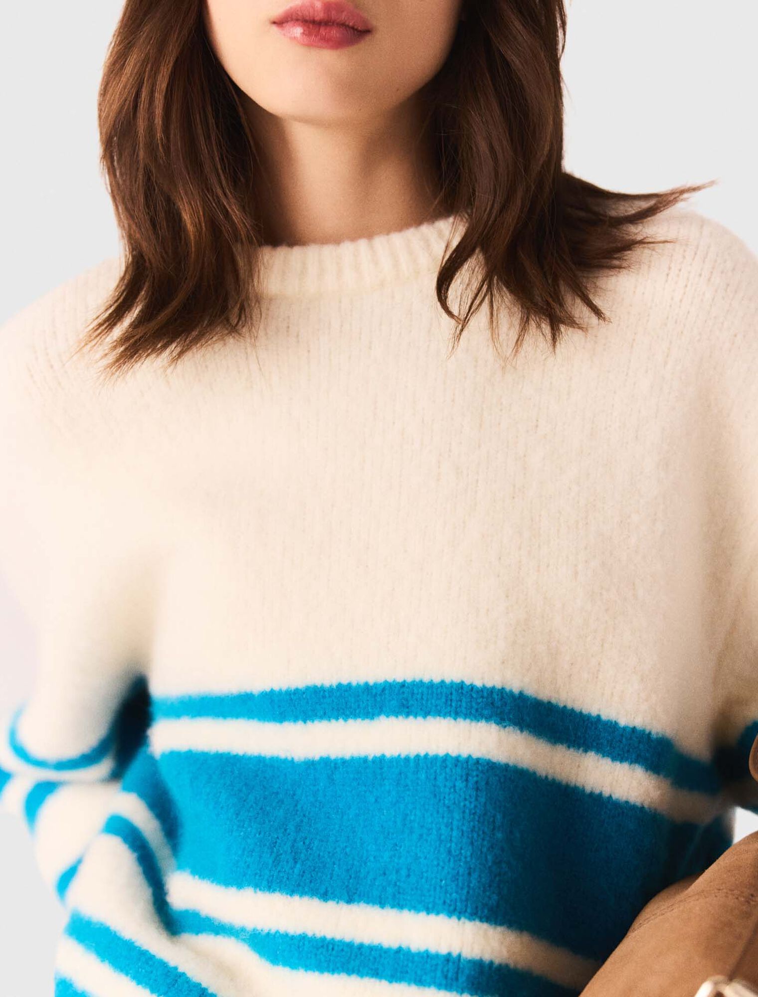 Oversized wool-blend sweater
