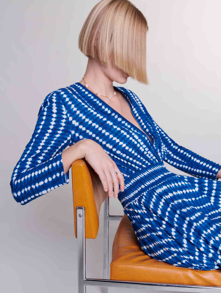 Asymmetrical maxi dress