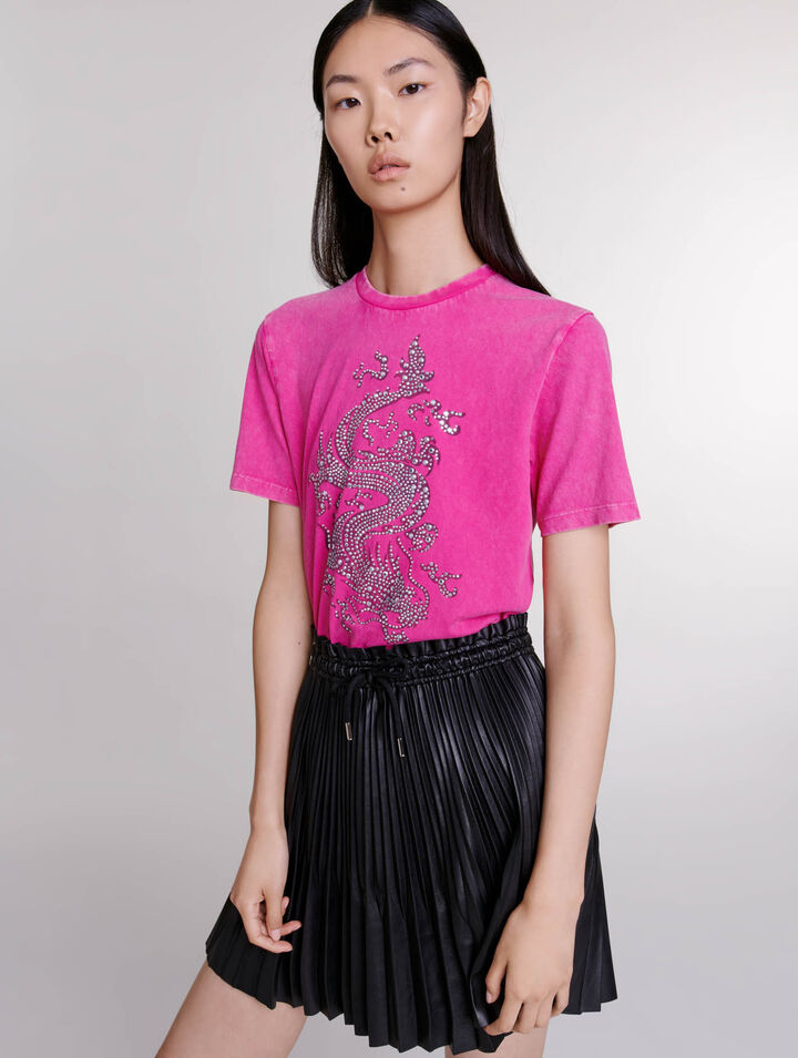 Rhinestone T-shirt
