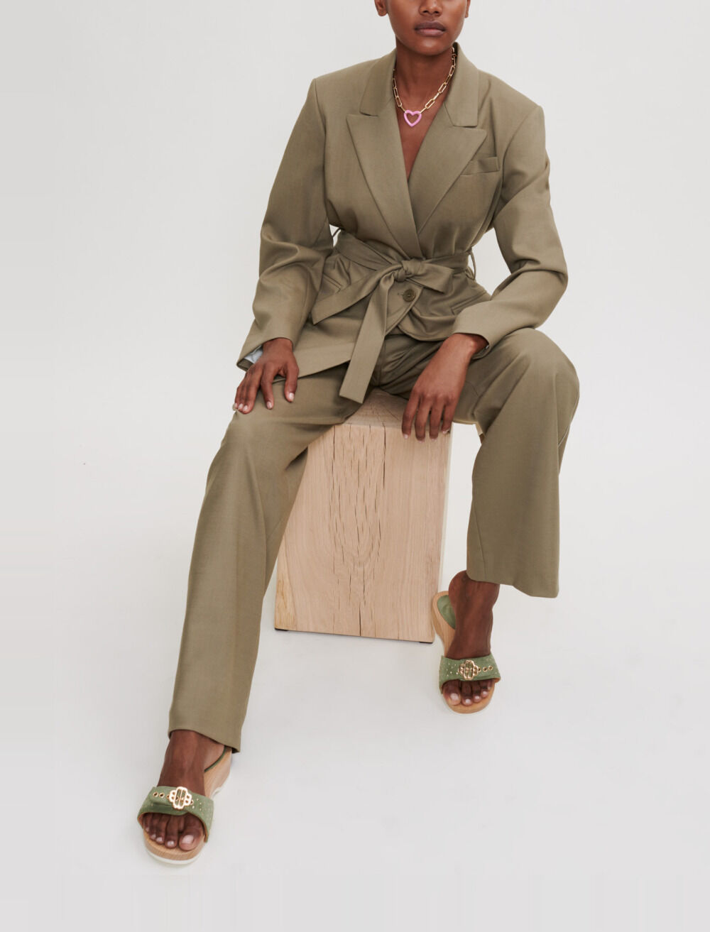 Oversized tailored jacket