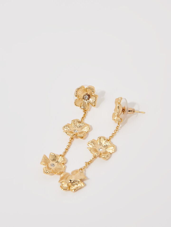 Flower earrings