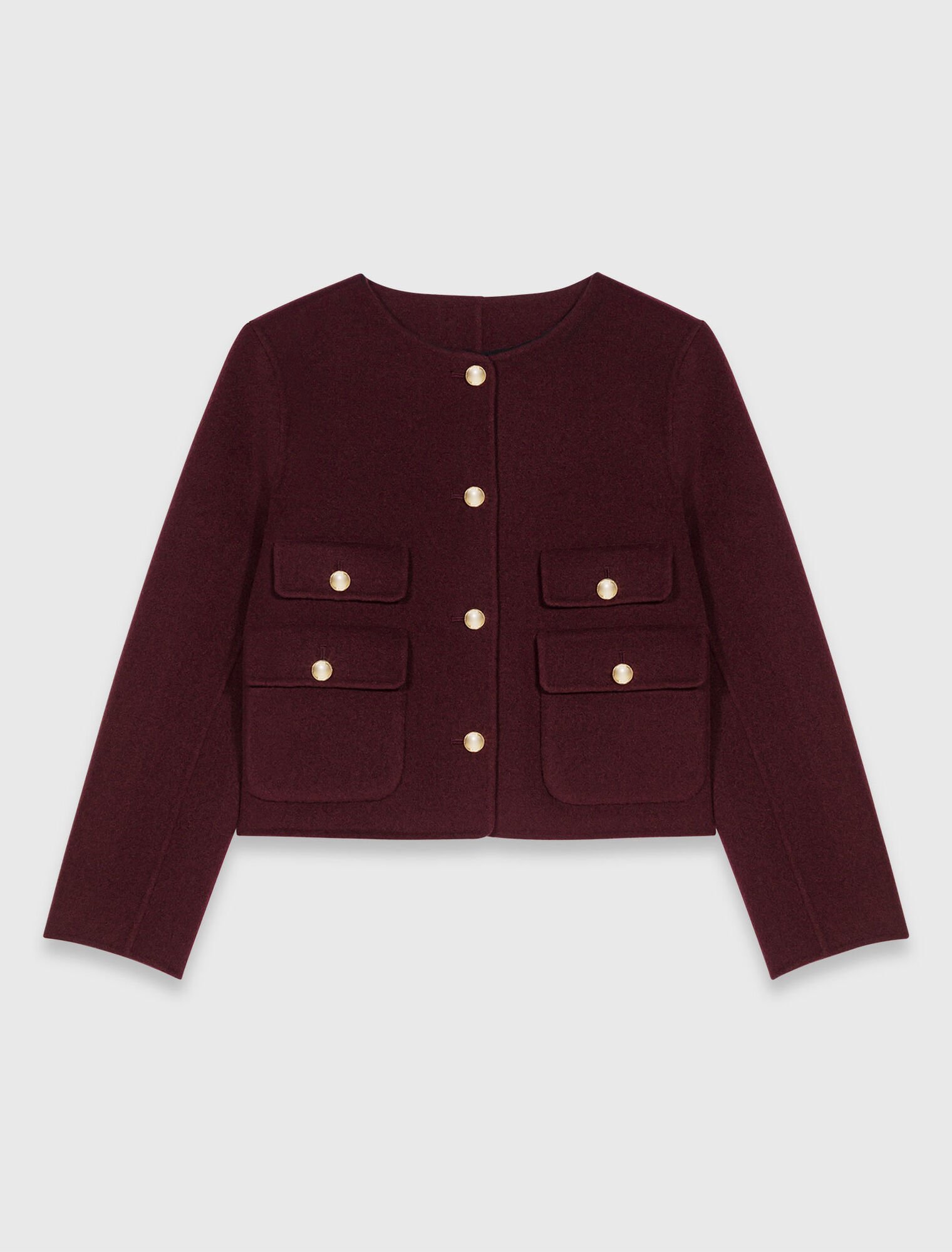 Reversible double-faced jacket