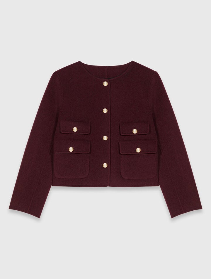 Reversible double-faced jacket