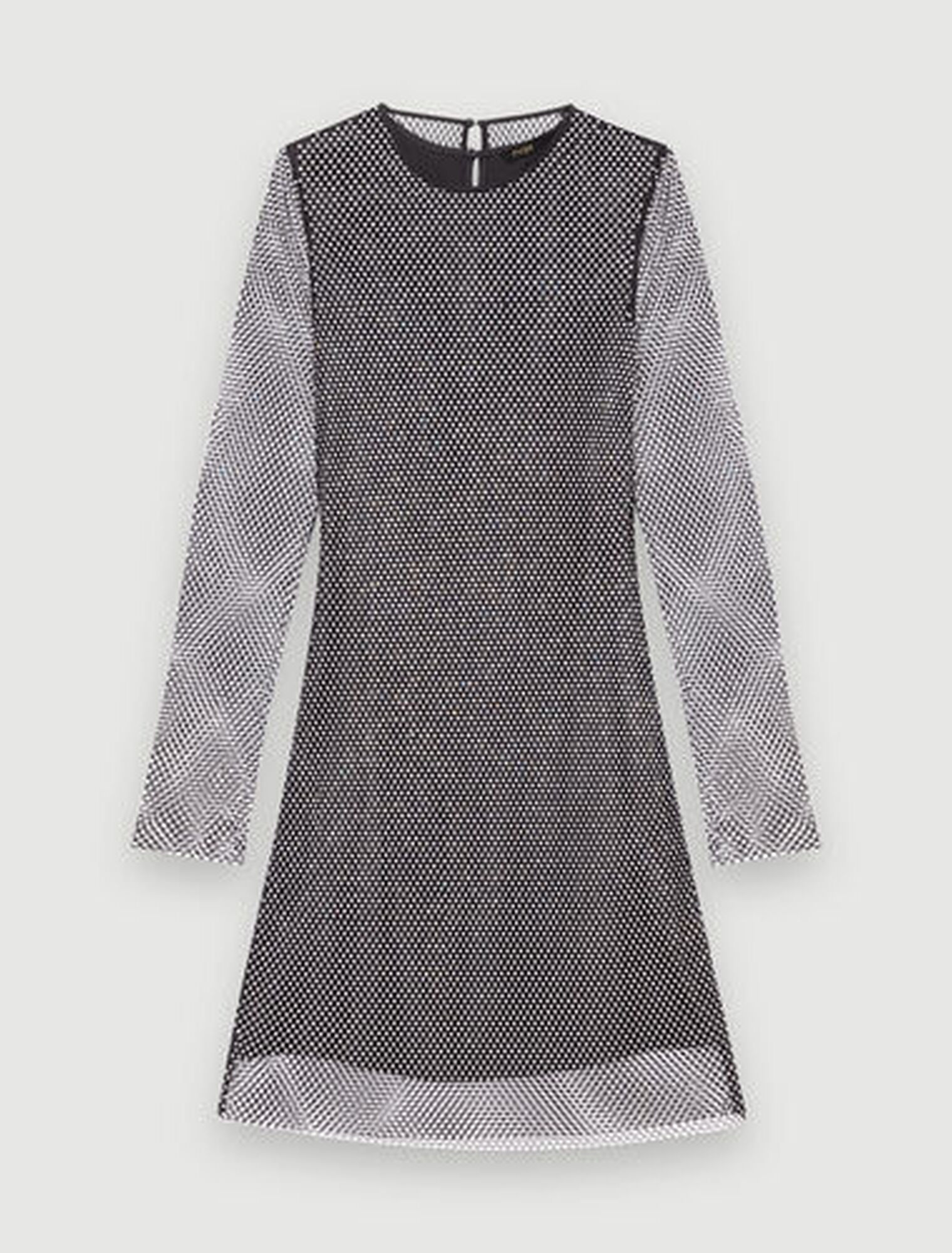Short diamanté dress