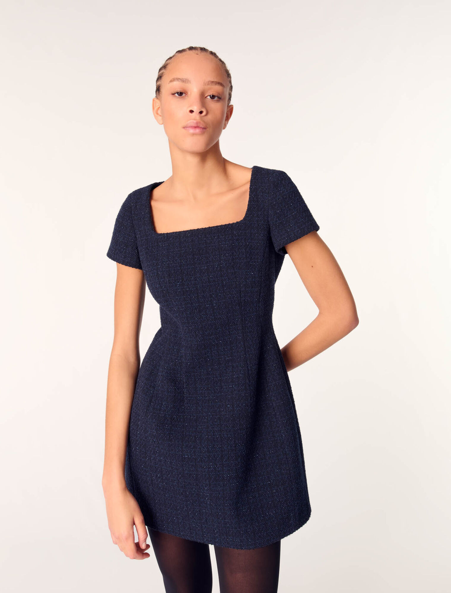 Mini tweed dress