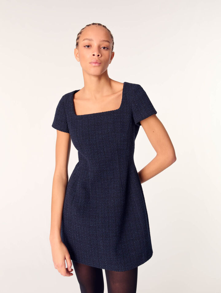 Mini tweed dress