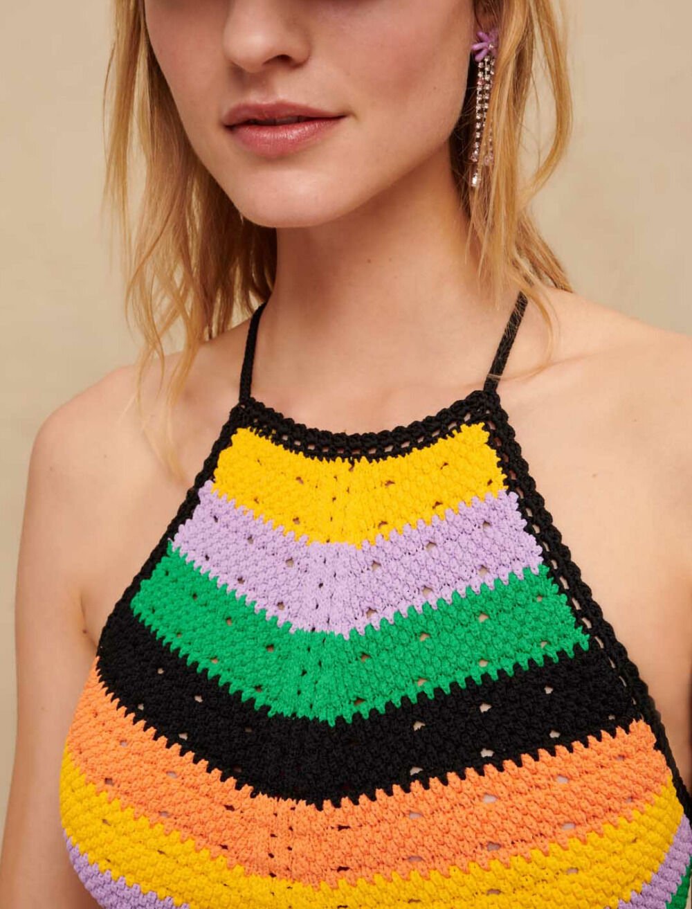 新品タグ付★leinwande Holiday Crochet Crop Top leinwande（ラインヴァンド）の「Holiday Crochet Crop Top