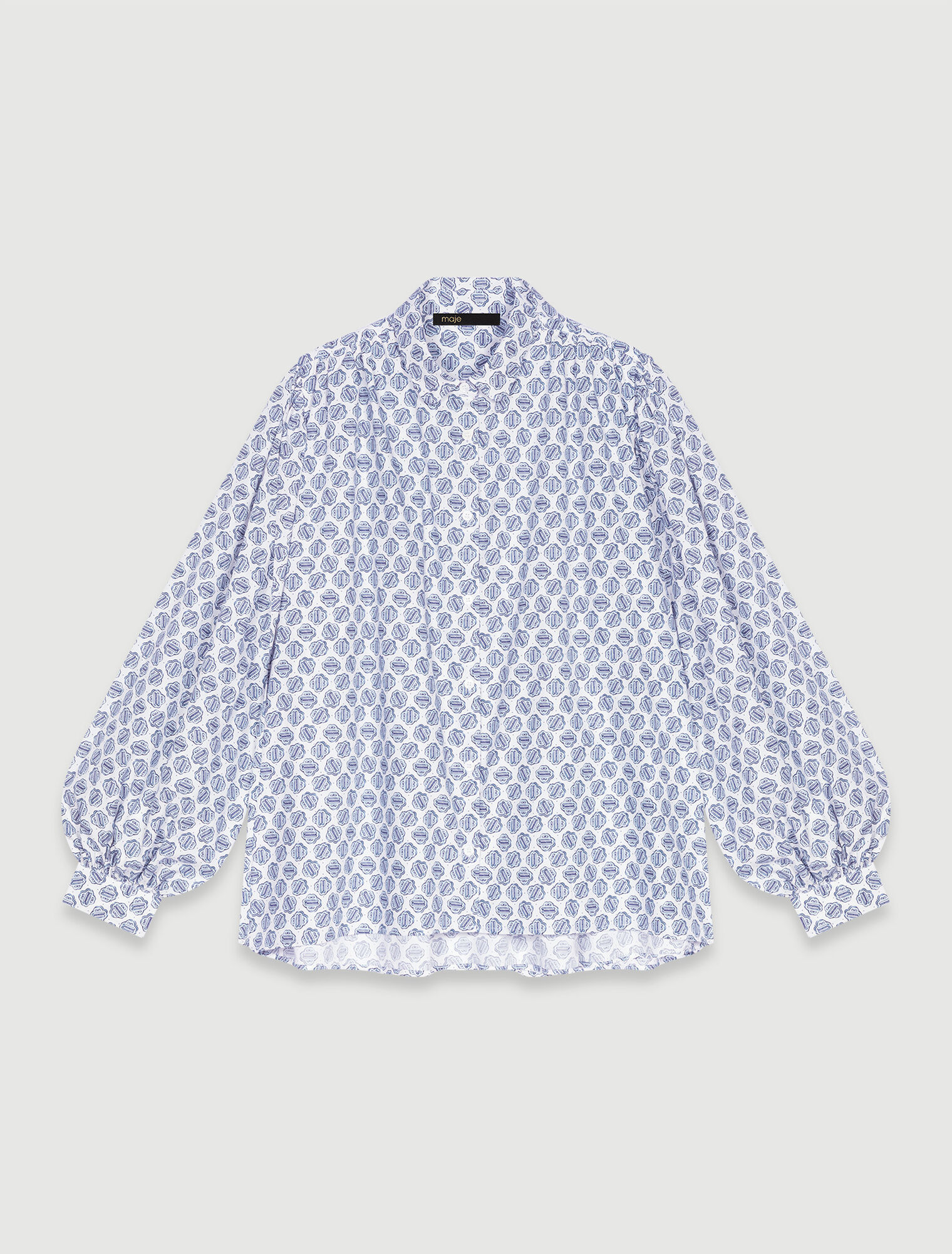 Monogram printed shirt